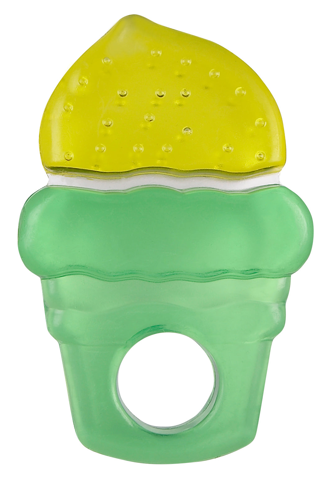 Clippasafe- Soft & Gentle Water Filled Teether For Tender Gums - Ice Cream