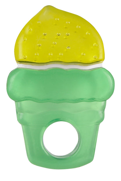 Clippasafe- Soft & Gentle Water Filled Teether For Tender Gums - Ice Cream