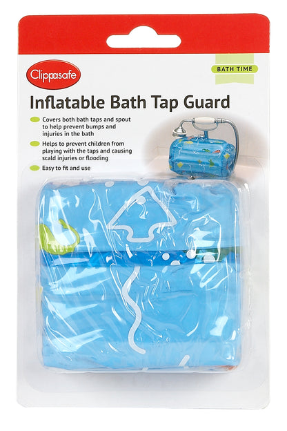 Clippasafe- Inflatable Bath Tap Guard - Blue