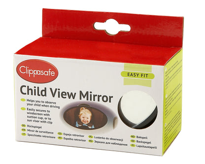 Clippasafe- Child View Mirror With Wide View