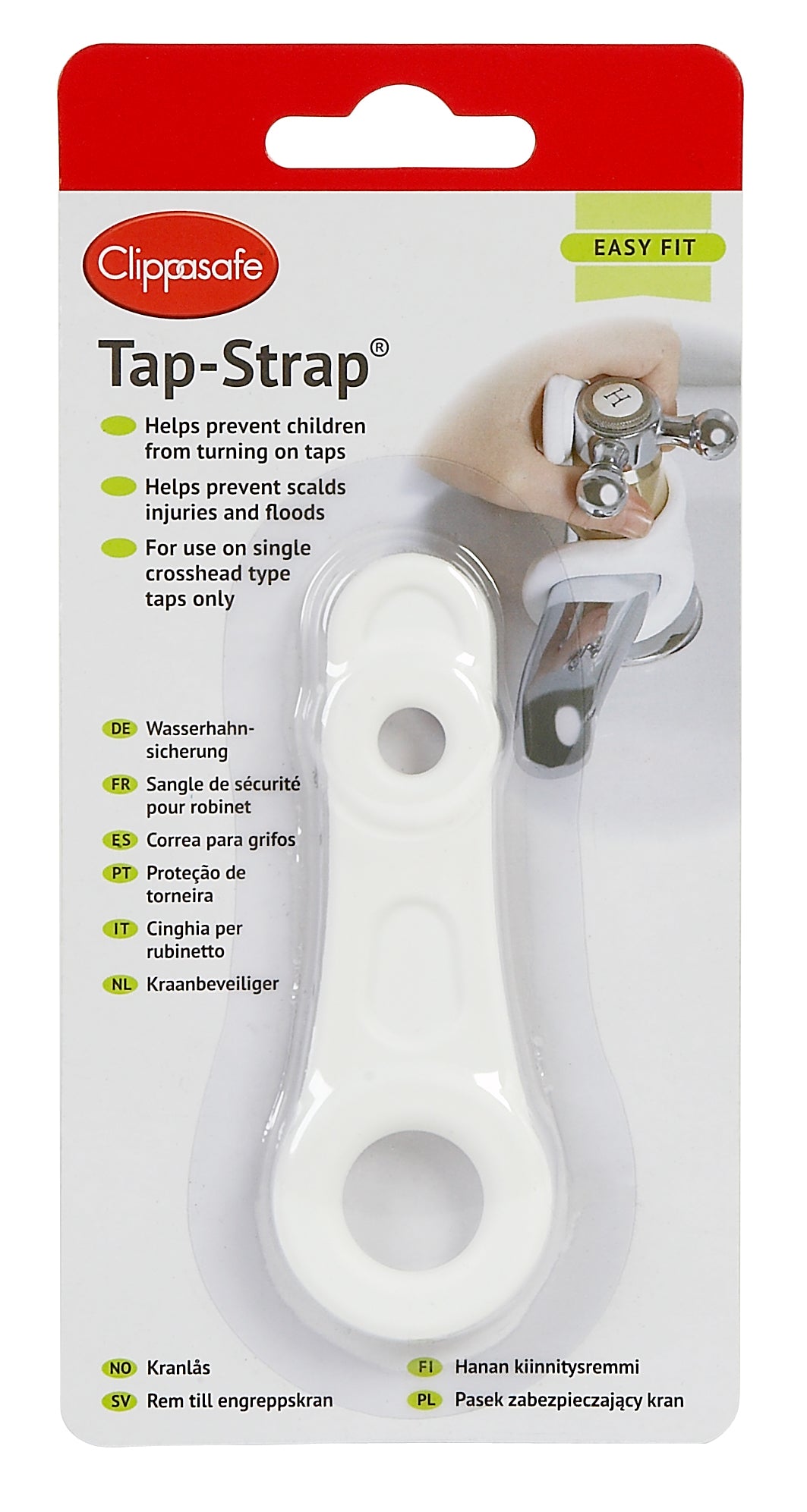 Clippasafe- Easy To Fit Tapstrap