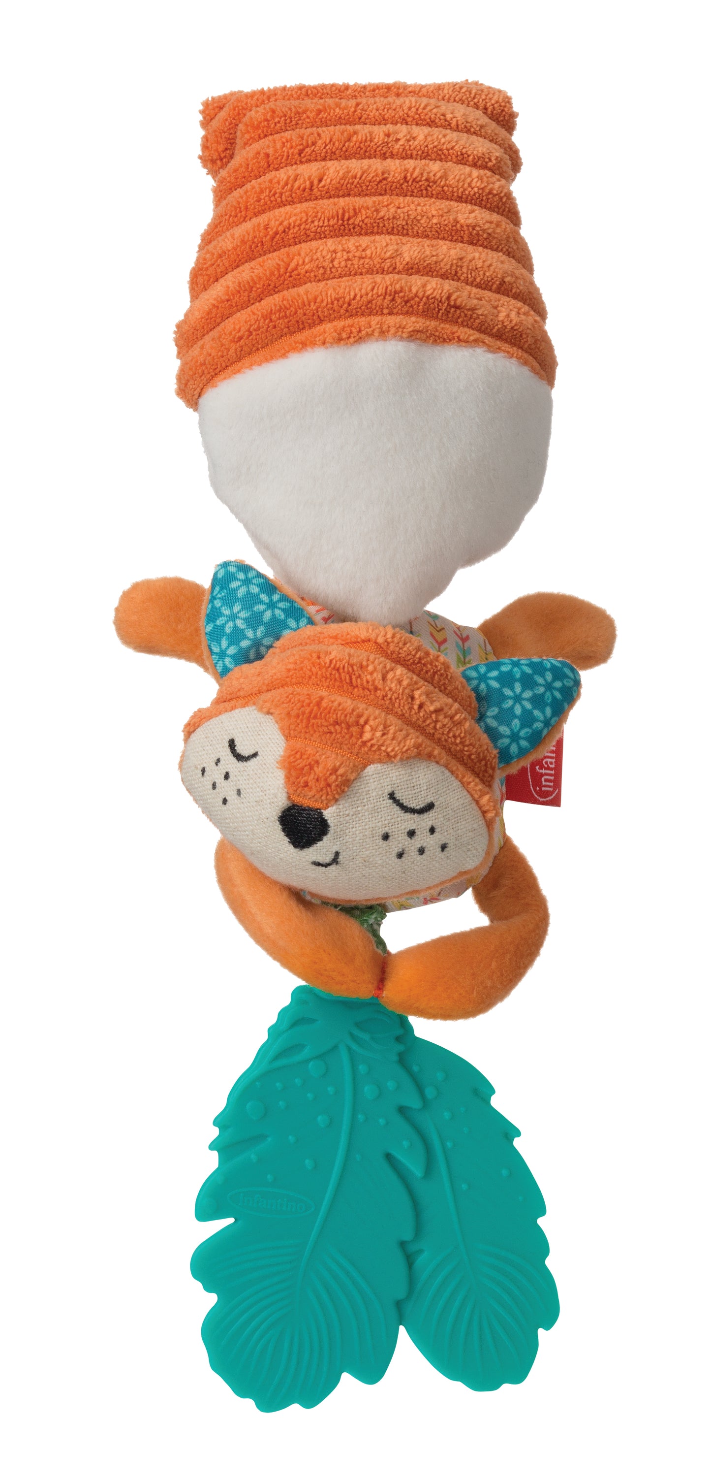 Infantino- Go Gaga Jittery Fox-Multicolor