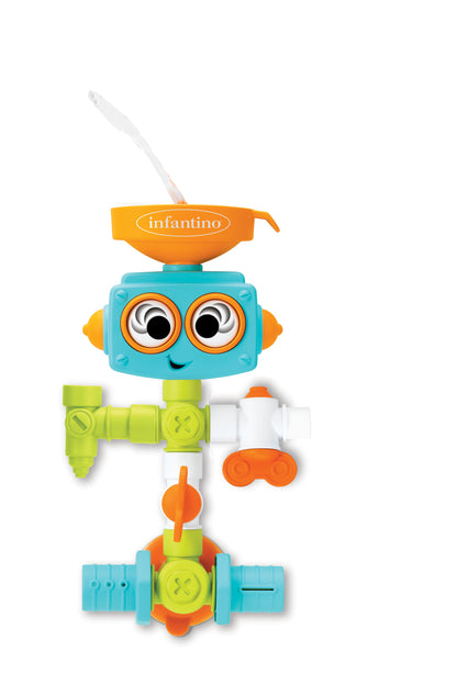 Infantino- Plug N Play Plumber Set-Multicolor