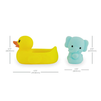 Infantino- Safety Temperature Bath Pals -Multicolor