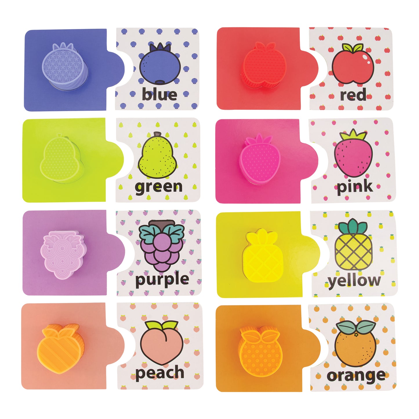 Infantino- My 1St Sensory & Shapes Puzzle Set-Multicolor