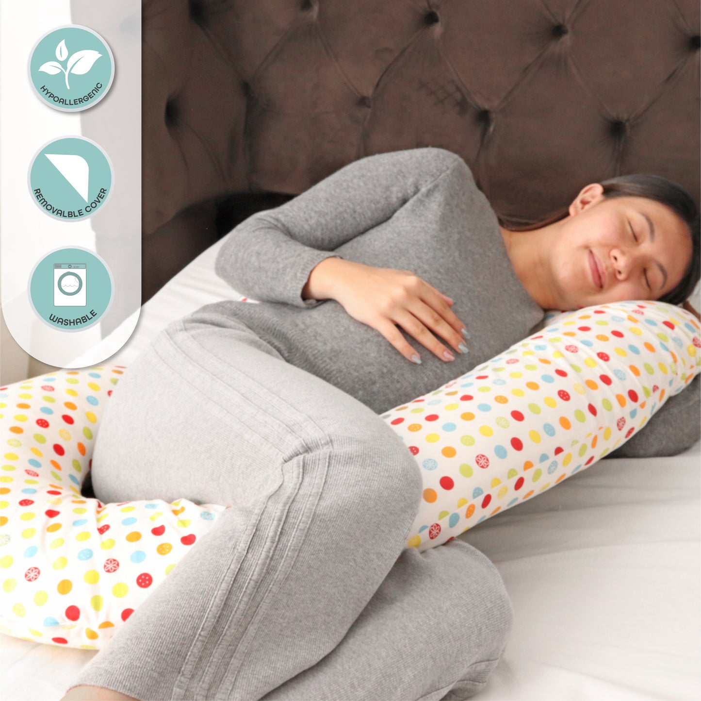 Moon -   Maternity Pillow - Multicolour