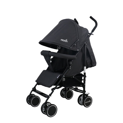 Moon - Neo Plus Light Weight Travel Stroller - Black