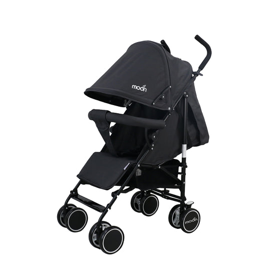 Moon - Neo Plus Light Weight Travel Stroller - Black