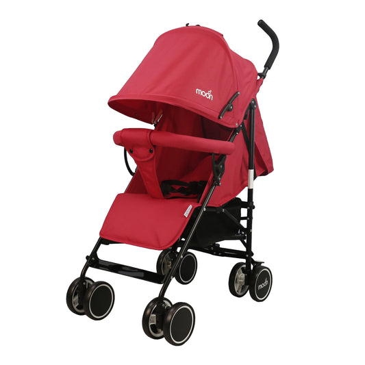 Moon - Neo Plus Light Weight Travel Stroller - Red