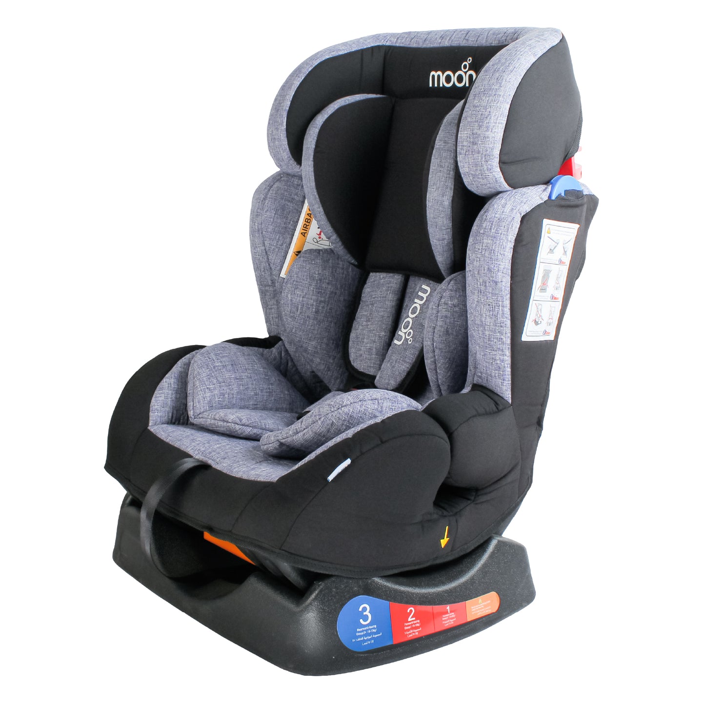 Moon -  Sumo Baby-Infant Car Seat -Group(0,1,2) - Grey