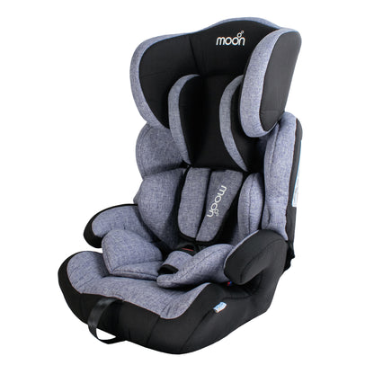 Moon -  Tolo - Baby/Kids Car Seat (Group-1,2,3)  - Grey