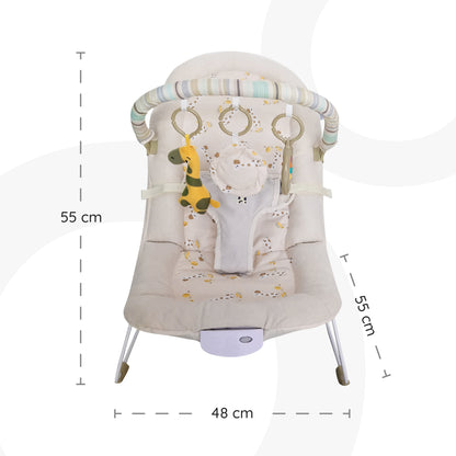 Moon -  Hop-Hop - Baby  Bouncer  - Grey