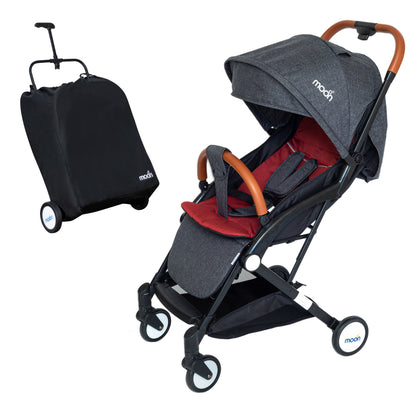 Moon - Ritzi - Cabin Stroller  - Red