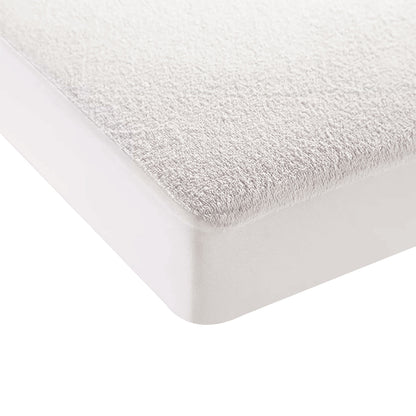 Moon -    Breathable Waterproof Mattress Protector Sheet W/Skirt Fit - 120X60X12 Cm - White