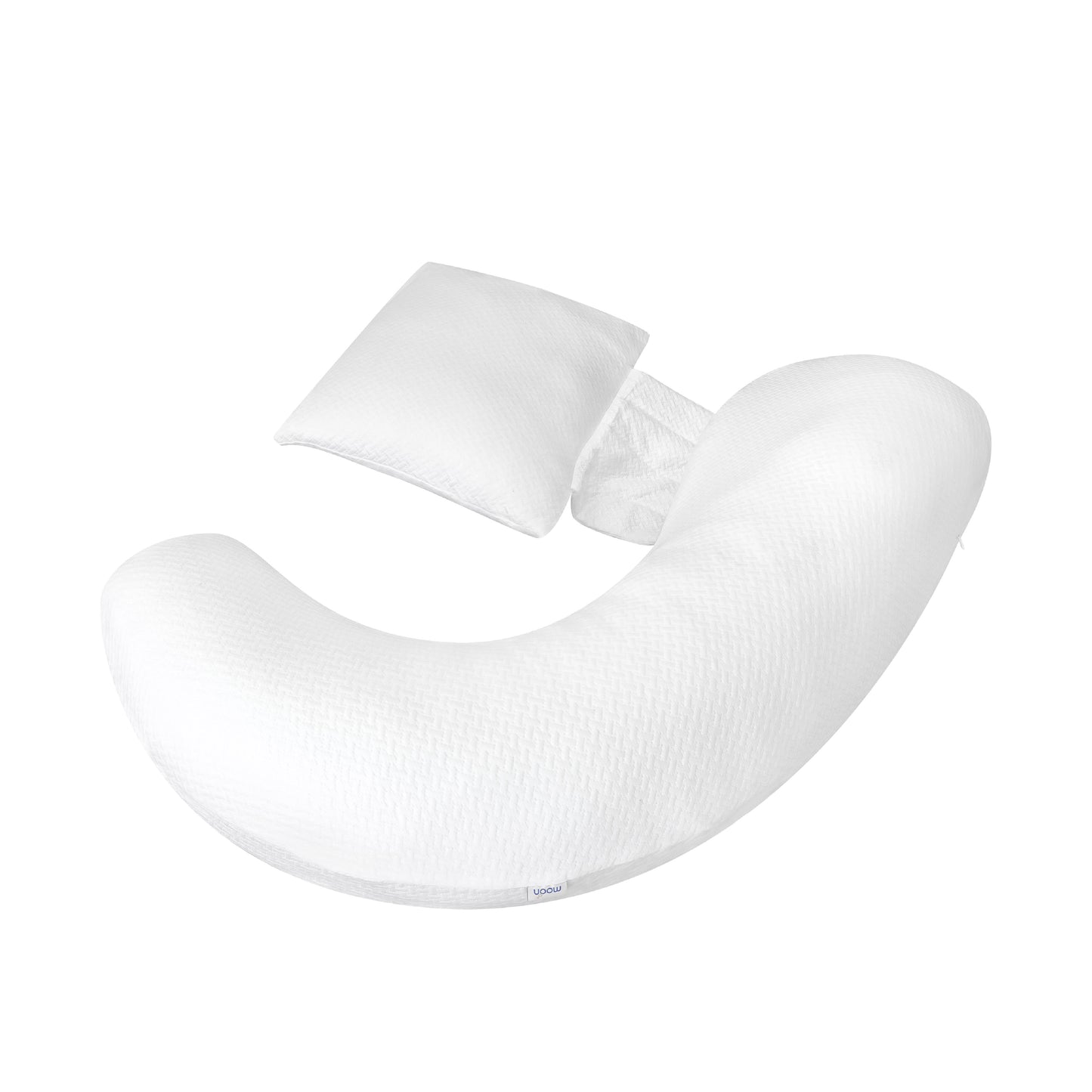 Moon -  Organic Multi-Position Pillow - White