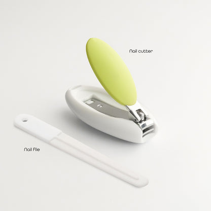 Moon - Baby Nail Clipper And Baby Nail File - Multicolour