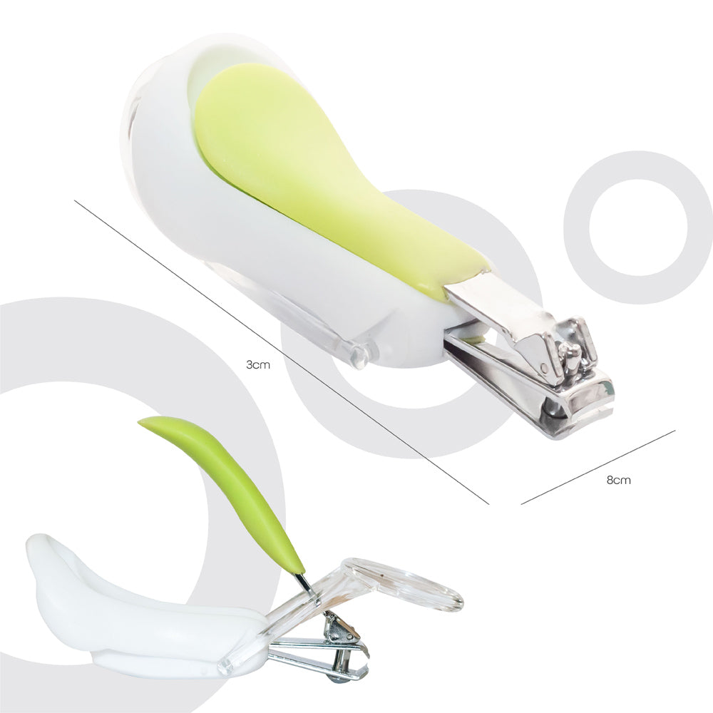 Moon - Deluxe Nail Clipper With Magnifier - Multicolour