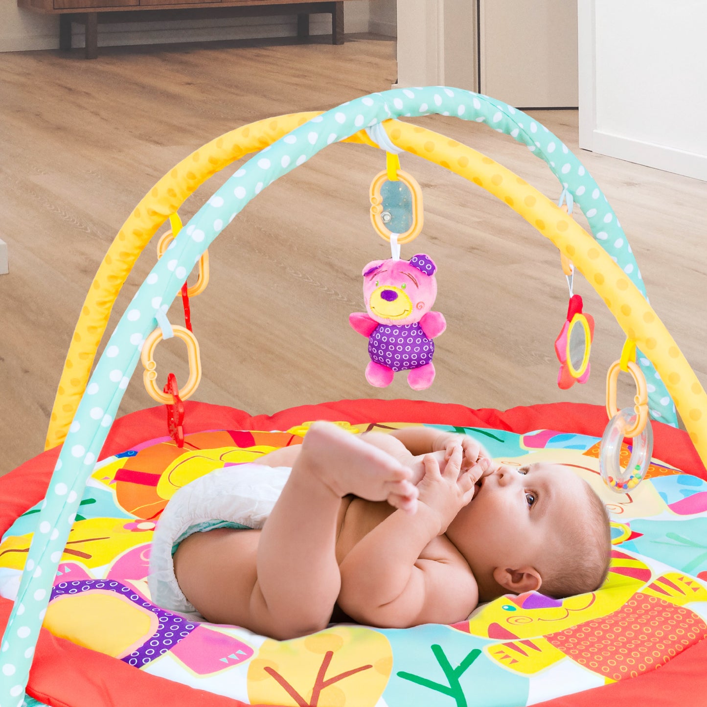 Moon - Perky - Playmat - Animals - Multicolour