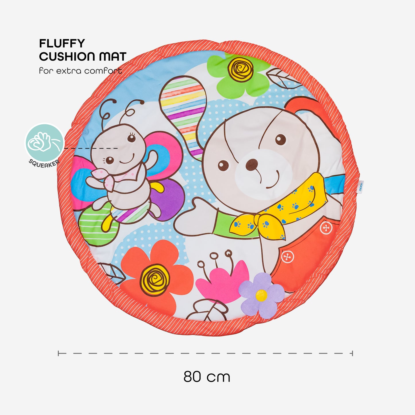 Moon - Perky - Playmat Garden - Multicolour