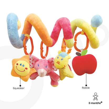 Moon - Spiral Activity Toy - Animal - Multicolour