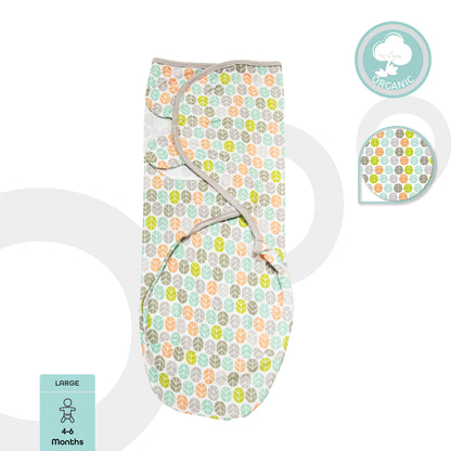 Moon -  Organic  Swaddler - Grey