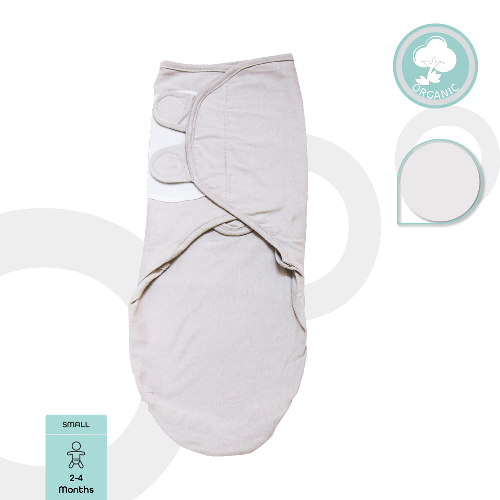 Moon -  Organic Swaddler  - Grey