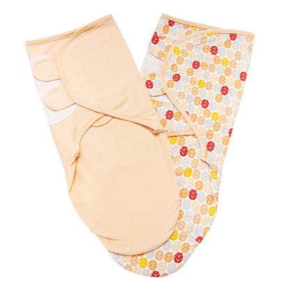 Moon -  Organic Swaddler Pack Of 2  - Pink