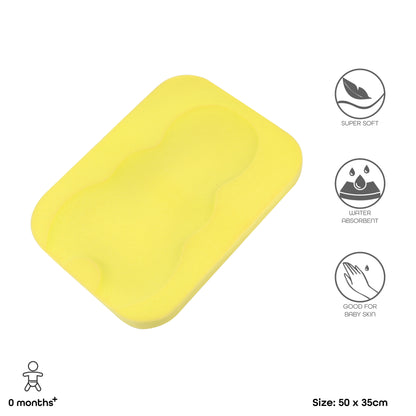 Moon -  Sponge Baby Bath Holder - Yellow