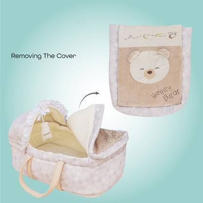 Moon -  Moses Basket - Brown