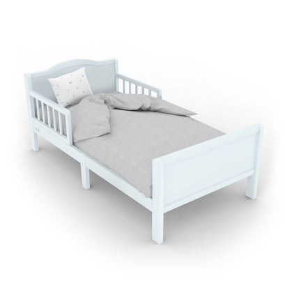 Moon -  Wooden Toddler Bed(143 X 73 X 60 Cm) - Grey