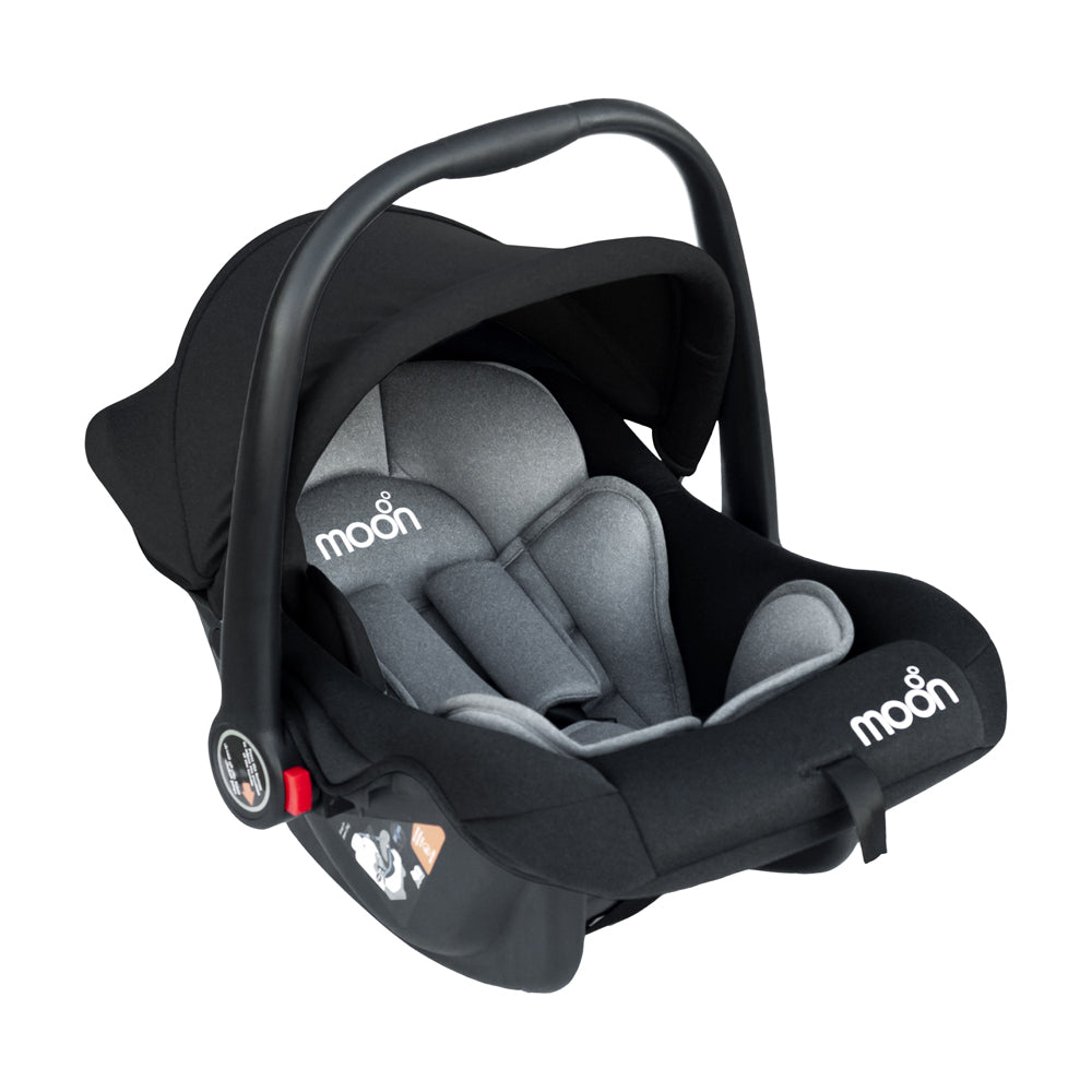 Moon -  Bibo Baby Carrier/Car Seat - Black