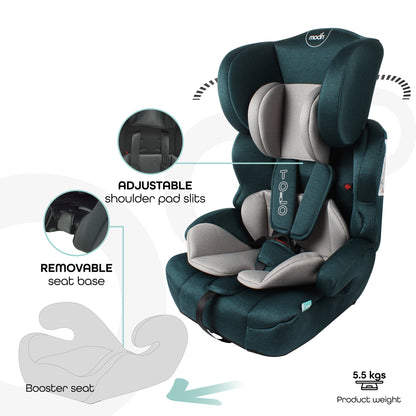 Moon -  Tolo Car Seats Group 1/2/3 - Green