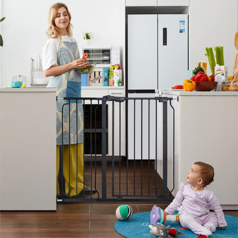 Moon - Secura Baby Safety Gate Extension- 30Cm Easy Install - Black