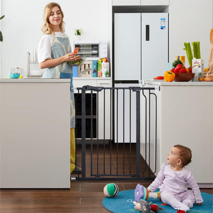 Moon - Secura Baby Safety Gate Extension- 10Cm Easy Install - Black