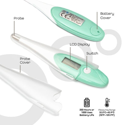 Moon -  Digital Thermometer - Multicolour