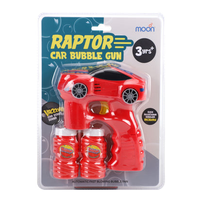 Moon -  Raptor  Bubble Toys - Red