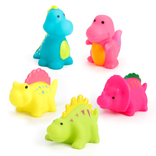 Moon -  Animal Bath Toys – Mini Dinosaur - Multicolour