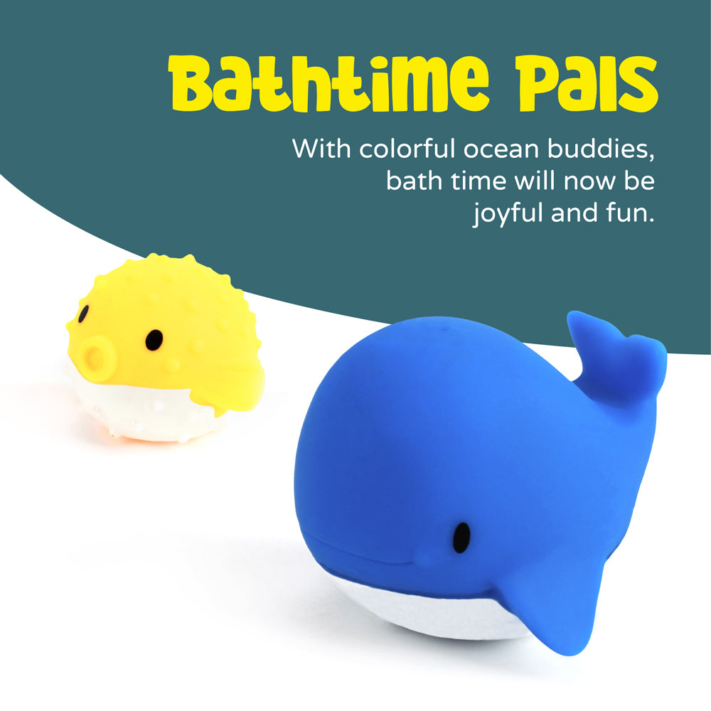 Moon -  Baby Aquatic Life Characters Toy - Multicolour