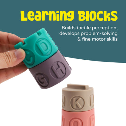 Moon -  Stacking Educational Toys - Multicolour