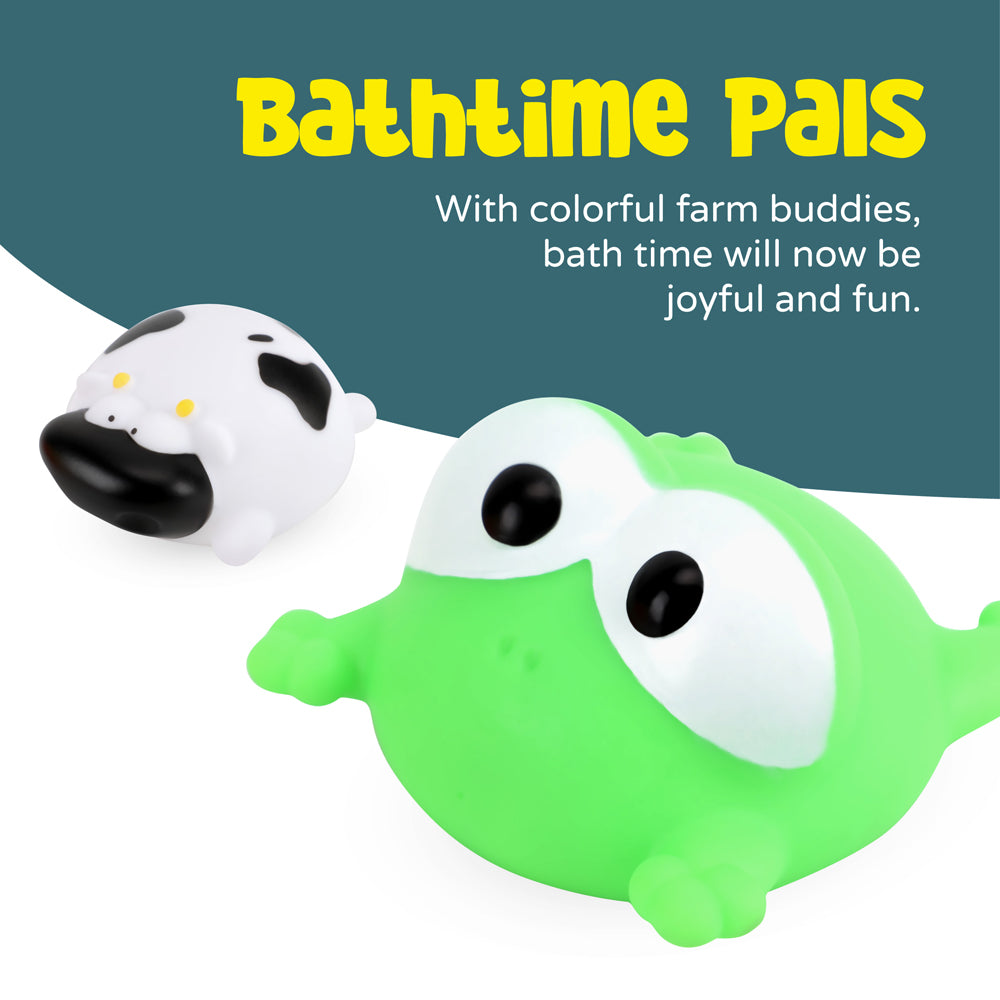 Moon -  Bath Farm Animals Toy Set  - Multicolour