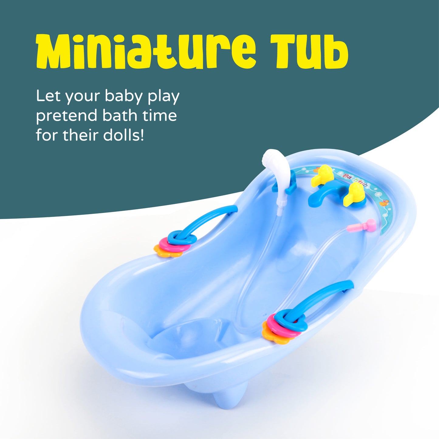 Moon -  Bath Tub Buddies For Toddlers  - Blue