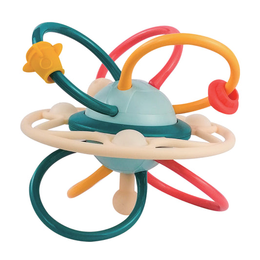 Moon -  Spinny Rattle And Teether Activity Ball - Multicolour