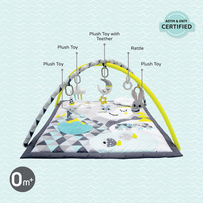 Moon - A Good Night Play Mat With Pillow Om+, Bab - Multicolour