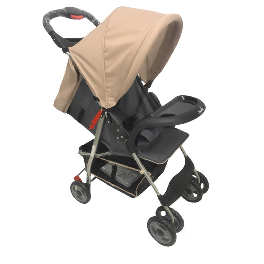 Moon -  Bezik One Fold Stroller  - Beige