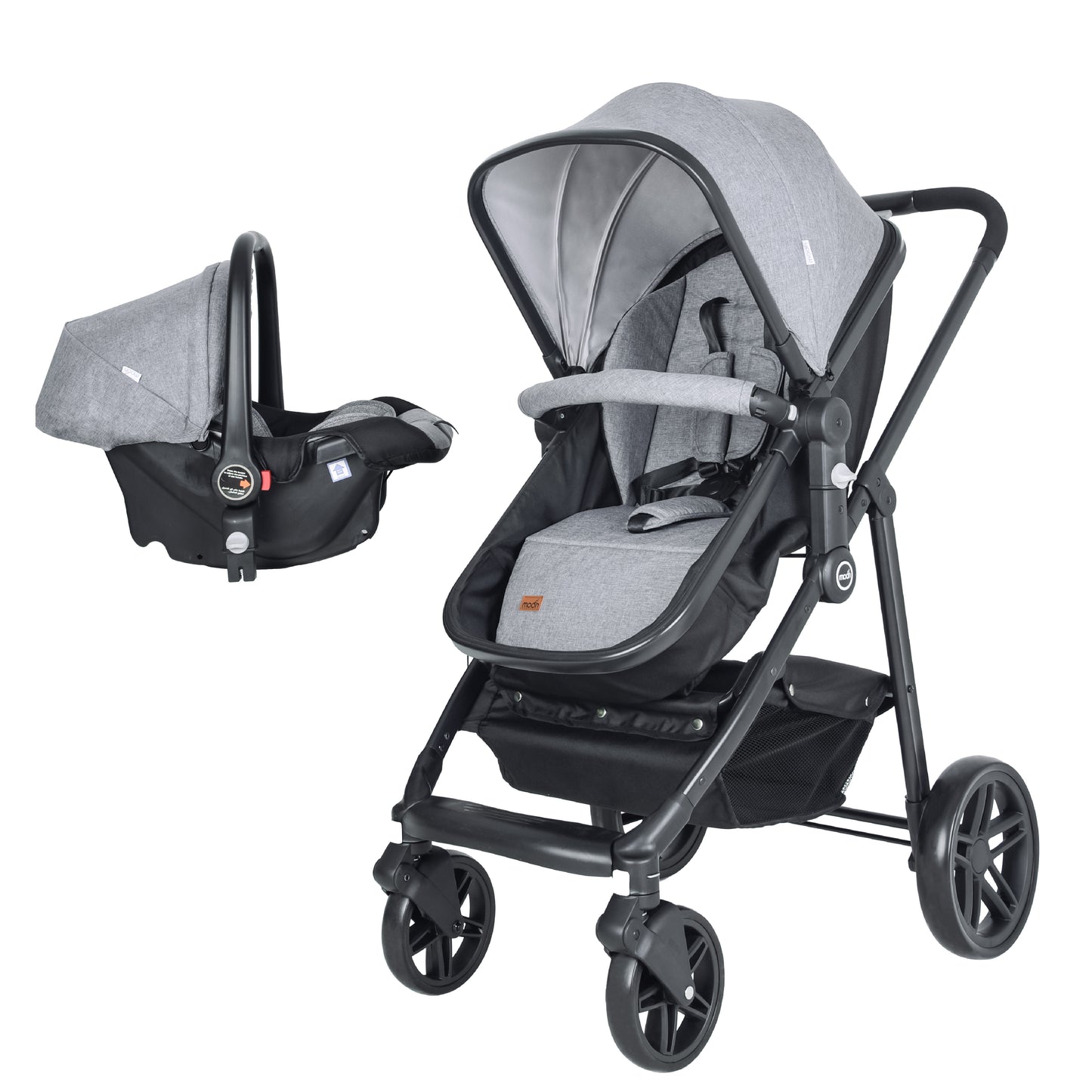 Moon -  Tres 3 In 1  Travel System  - Grey