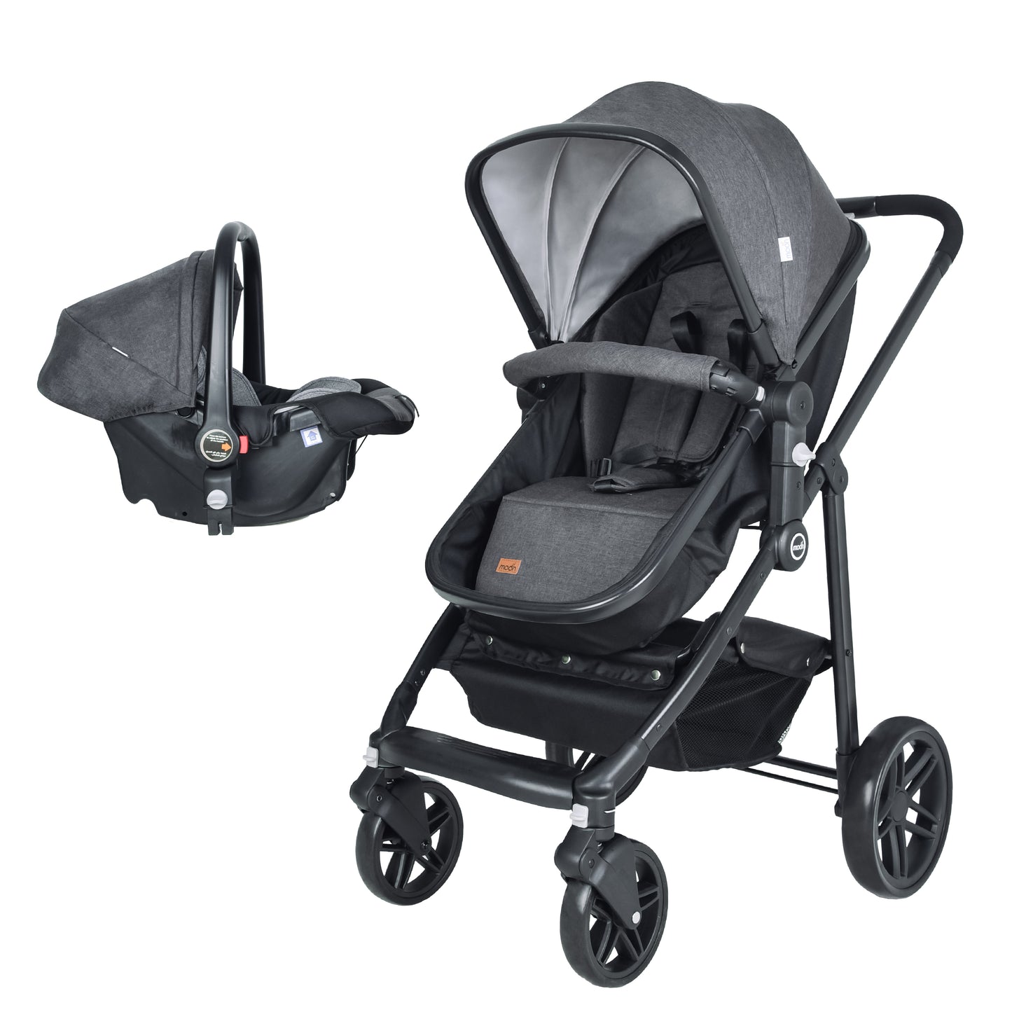 Moon -  Tres 3 In 1  Travel System  - Grey