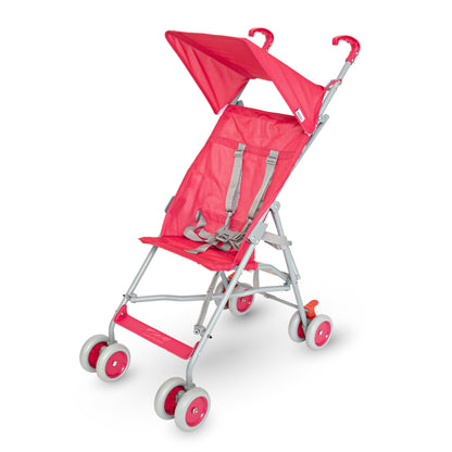 Moon -  Jet Ultra Light Weight Fold Buggy Strolle - Pink