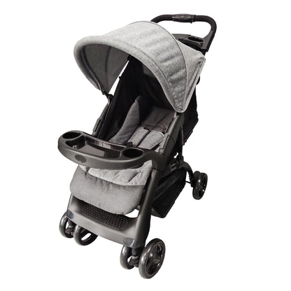 Moon -  Aria Baby Stroller Travel Gear - Grey