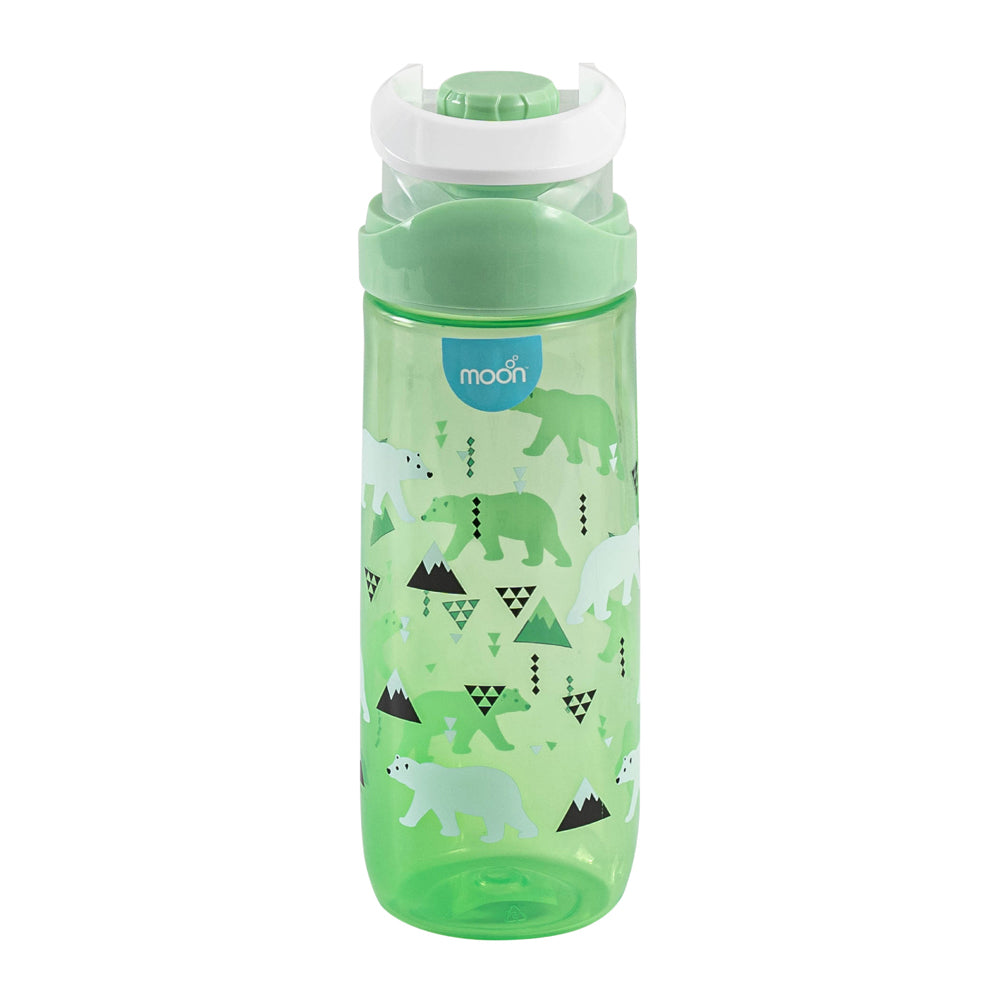 Moon -  Kids Water Bottle - Green