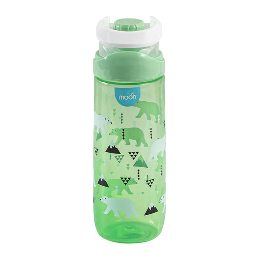 Moon -  Kids Water Bottle - Green